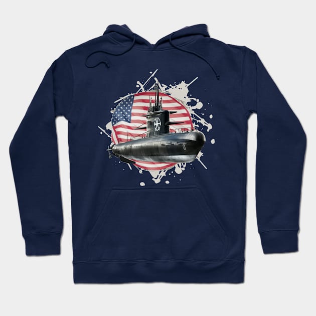 National Submarine Day – April Hoodie by irfankokabi